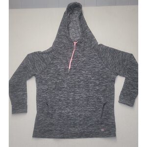 Lukka Hoodie Grey with Pink Womens Med EUC sz Med